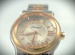 Thumbnail von Chopard Happy Sport Stahl / Rosegold Automatik Full Set