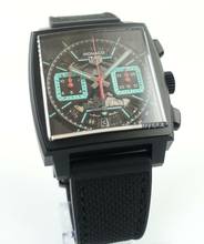 Thumbnail von TAG Heuer Monaco Chronograph Titanium Black-DLC Full Set , New watch