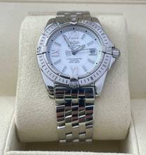 Thumbnail von Breitling Cockpit Lady with M.O.P DIAL STEEL TOP CONDITION with Papers and MOTHER OF PEARL DIAL