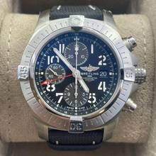 Thumbnail von Breitling Avenger Chronograph Gmt 45 FULL SET WITH BOX AND PAPERS NEW Stickers year:2024