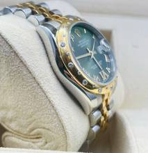 Thumbnail von Rolex Datejust 31 Steel/Gold Green Diamond Dial FULL SET - BOX AND PAPERS MINT CONDITION year2016 LC Austria