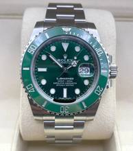 Thumbnail von Rolex Submariner Date HULK GREEN D. DISCONTINUED with Box+Papers like NEW 2019 Lc AT