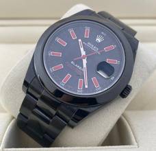 Thumbnail von Rolex Blaken Datejust 41 BLAKEN Full Set with box and papers 2016 Lc Germany