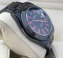 Thumbnail von Rolex Blaken Datejust 41 BLAKEN Full Set with box and papers 2016 Lc Germany