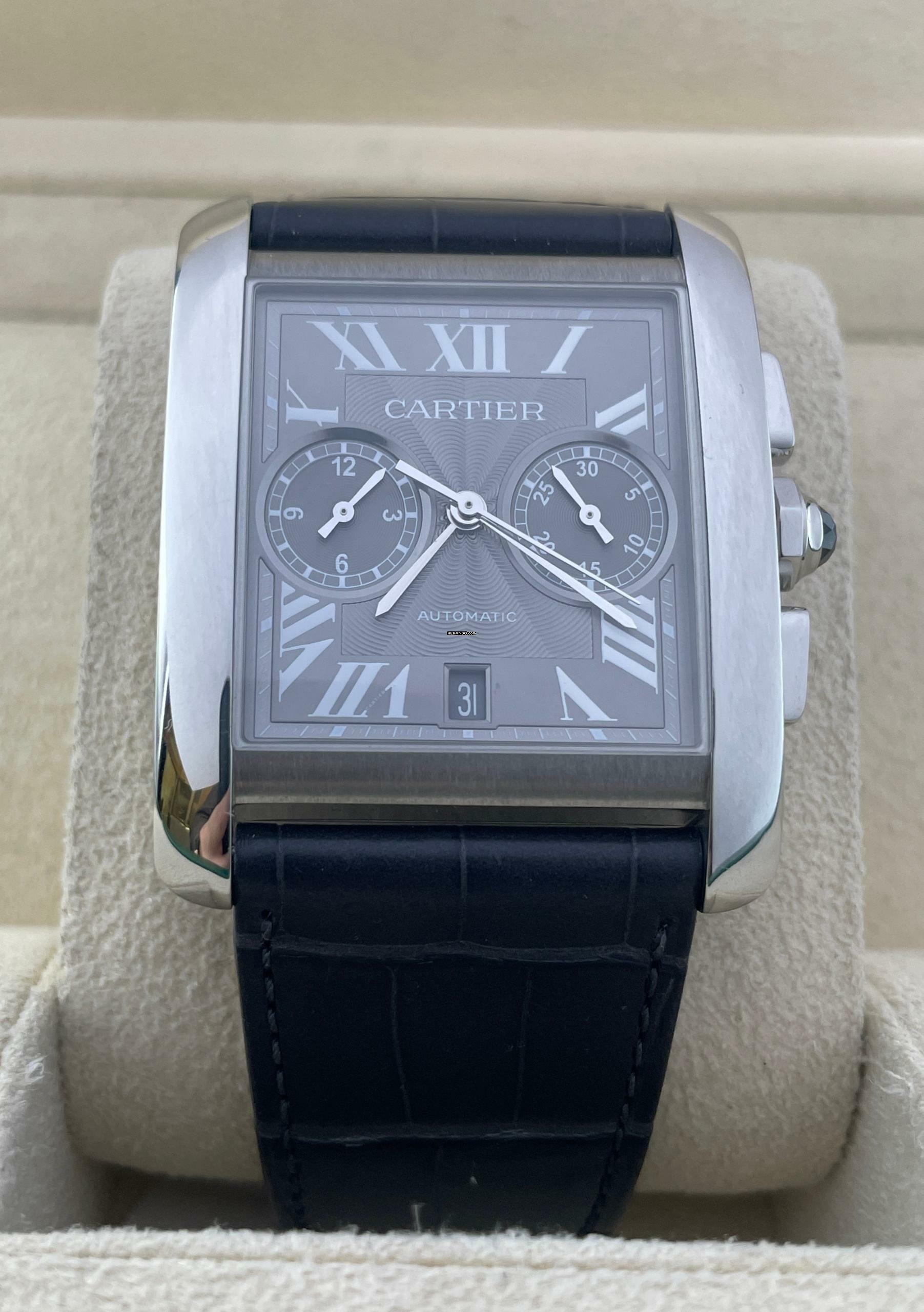 Cartier Tank MC FULL SET WITH BOX AND PAPERS NEW year:2015
