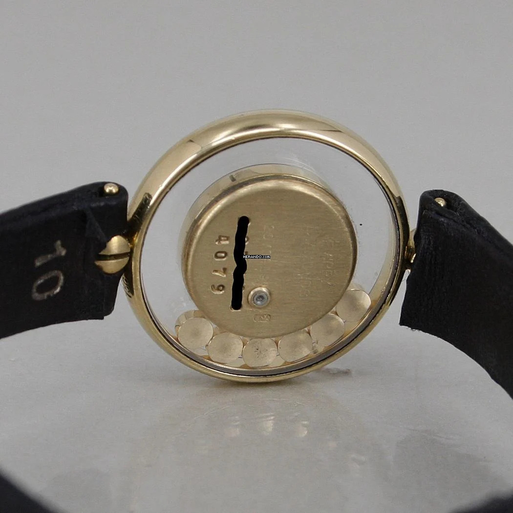 Thumbnail von Chopard Happy Diamonds 18k Gold 6 schwebende Brillanten 2 Brillanten am Bandanstoss