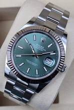 Thumbnail von Rolex Datejust 41 41mm 126334 Green Dial Oyster Bracelet Unworn/New Condition Full Set 10-2025