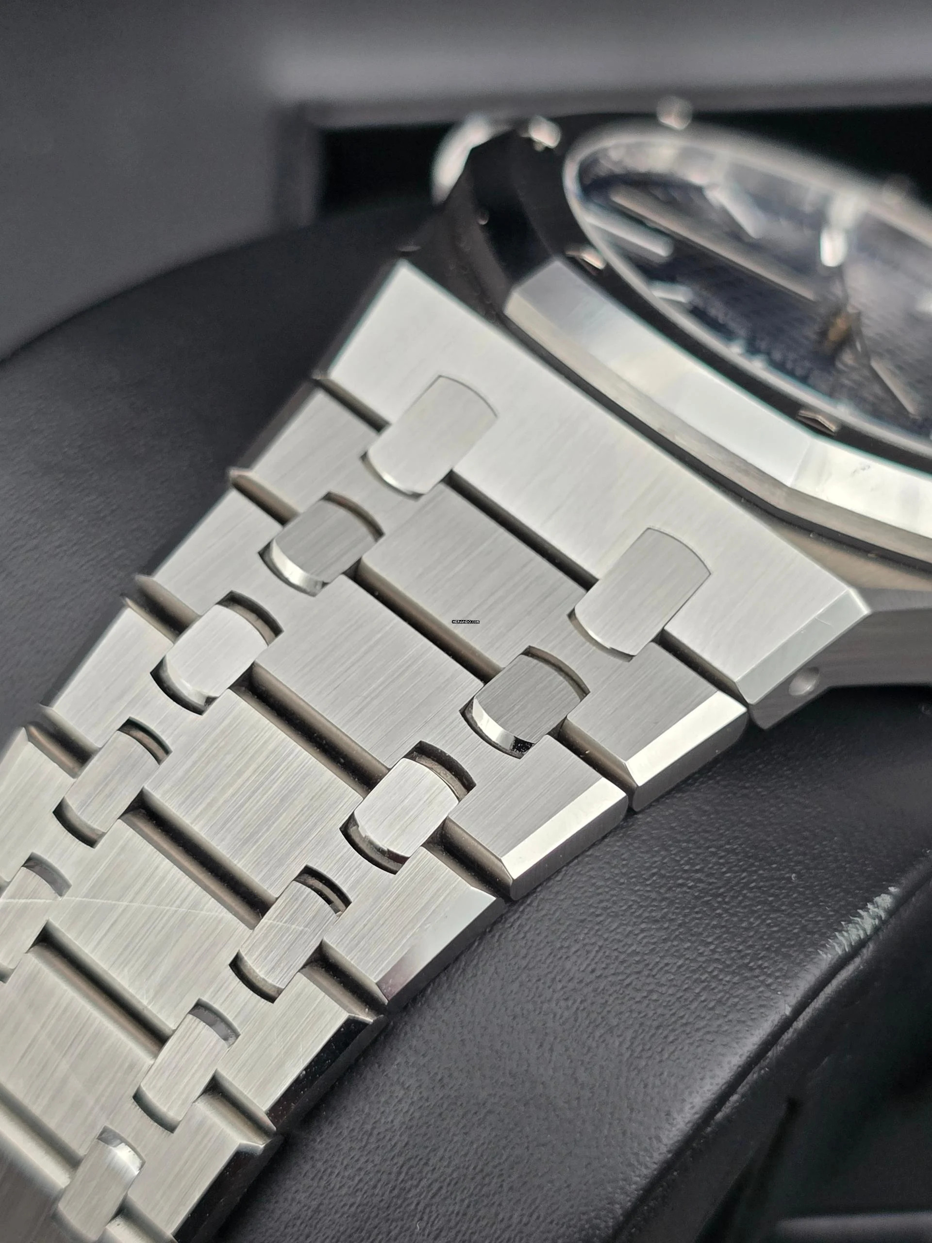 Thumbnail von Audemars Piguet Royal Oak 41mm 15510ST.OO.1320ST.06 Blue Dial Very Good Full Set 2023