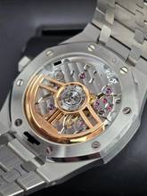 Thumbnail von Audemars Piguet Royal Oak 41mm 15510ST.OO.1320ST.06 Blue Dial Very Good Full Set 2023