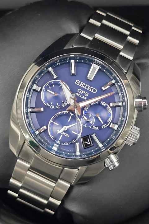  Seiko Astron GPS Solar SSH019J1 GPS Solar Blue Dial New Full Set 2025 