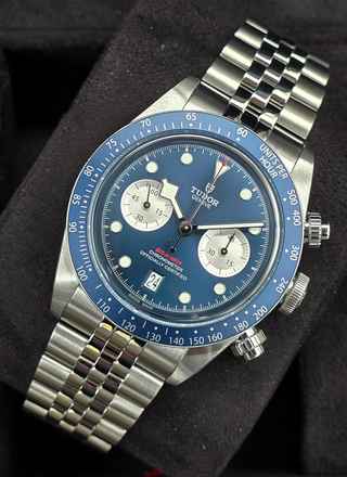  Tudor Black Bay Chrono M79360B-0002 Blue Dial - Boutique Edition Unworn/New Condition Full Set 8-2025 