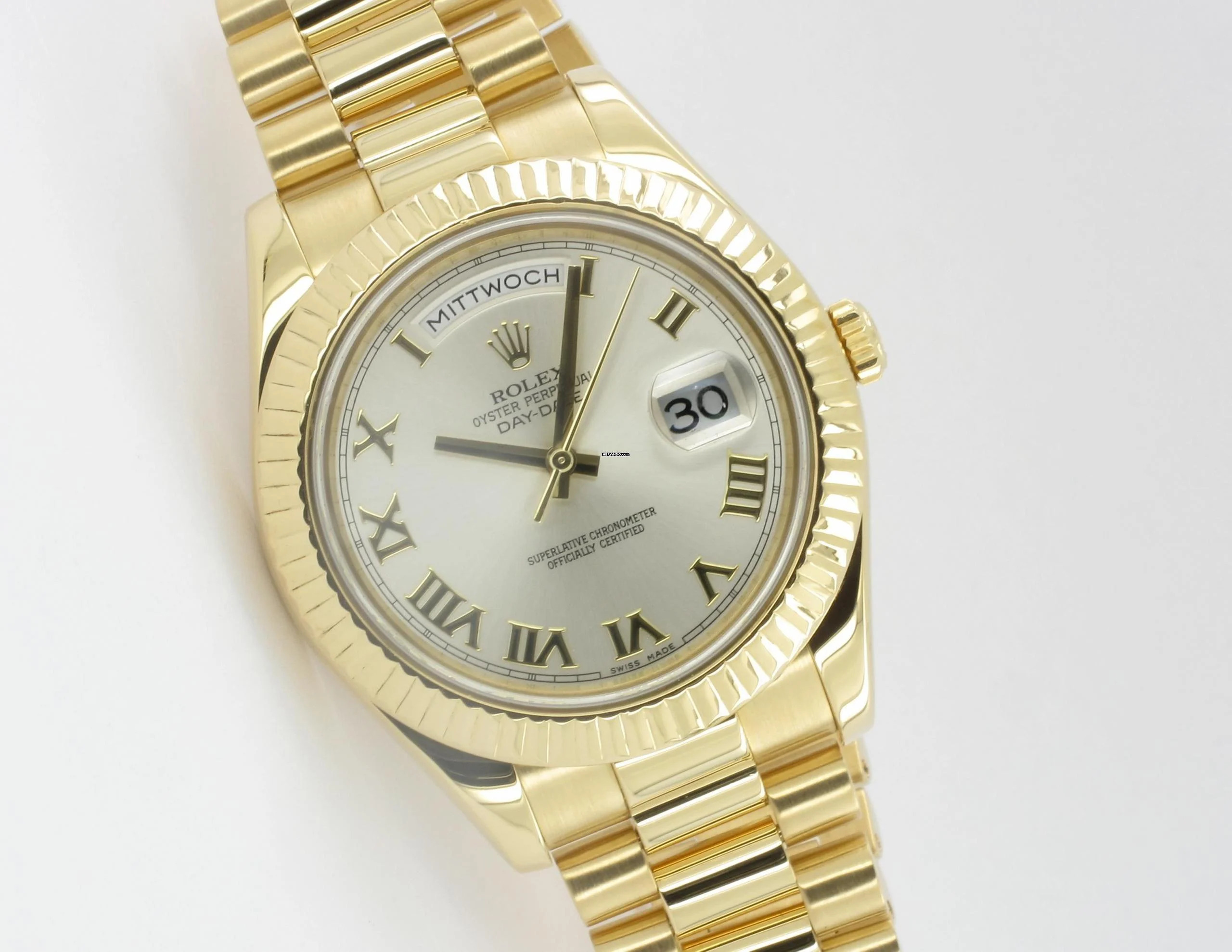 Thumbnail von Rolex Day-Date II 41mm Sundust Dial
