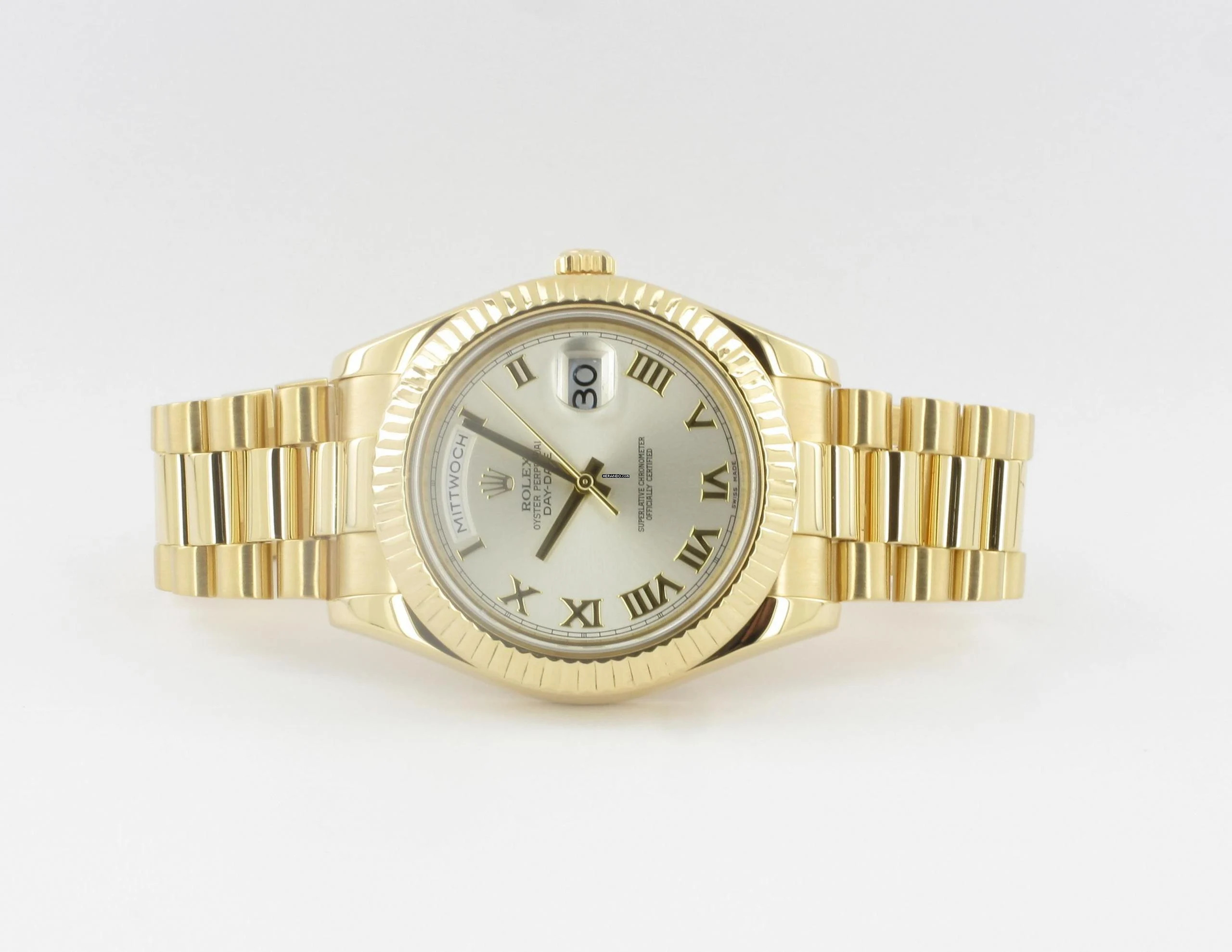 Thumbnail von Rolex Day-Date II 41mm Sundust Dial