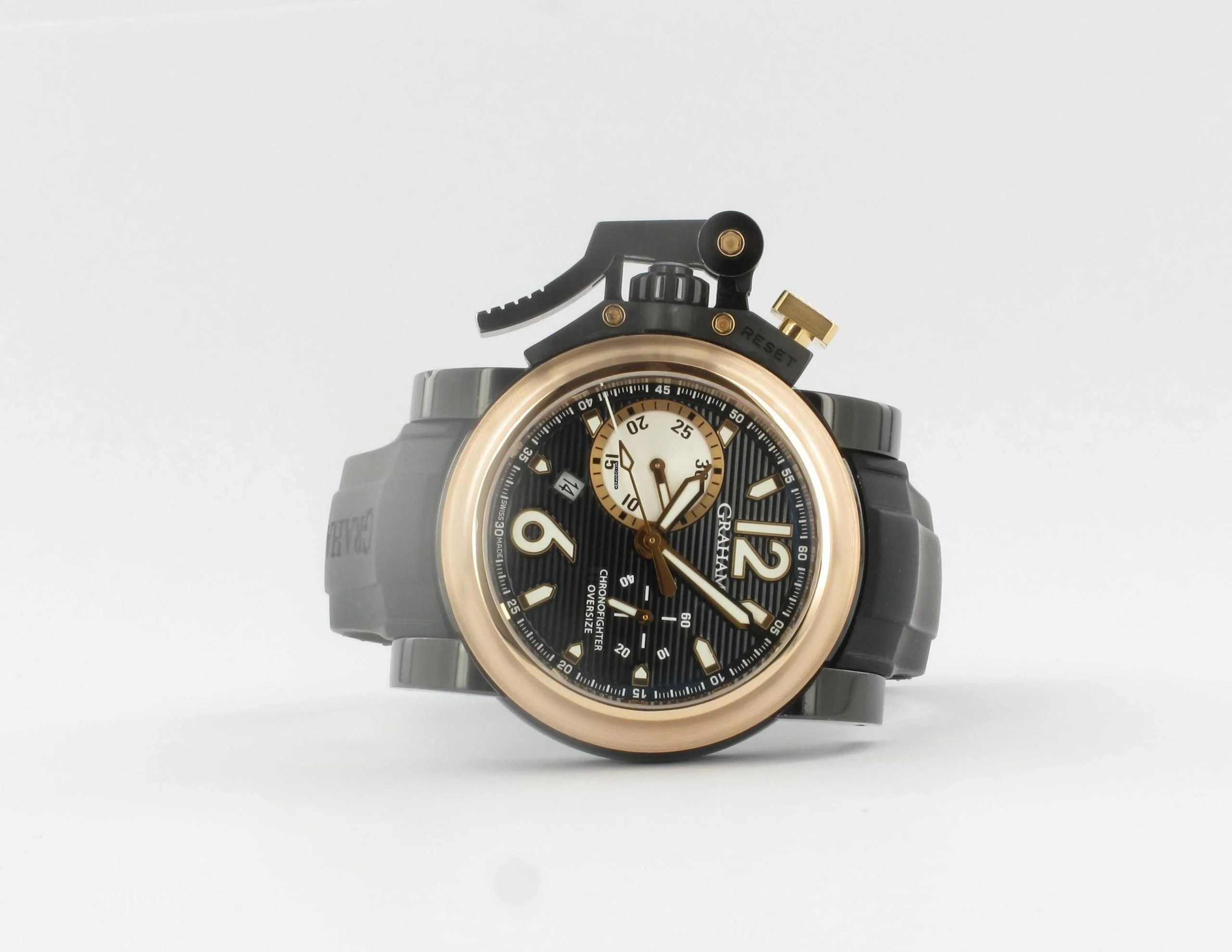 Thumbnail von Graham Chronofighter Oversize Steel Roségold