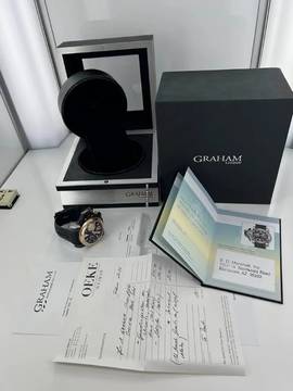  Graham Chronofighter Oversize Steel Roségold 