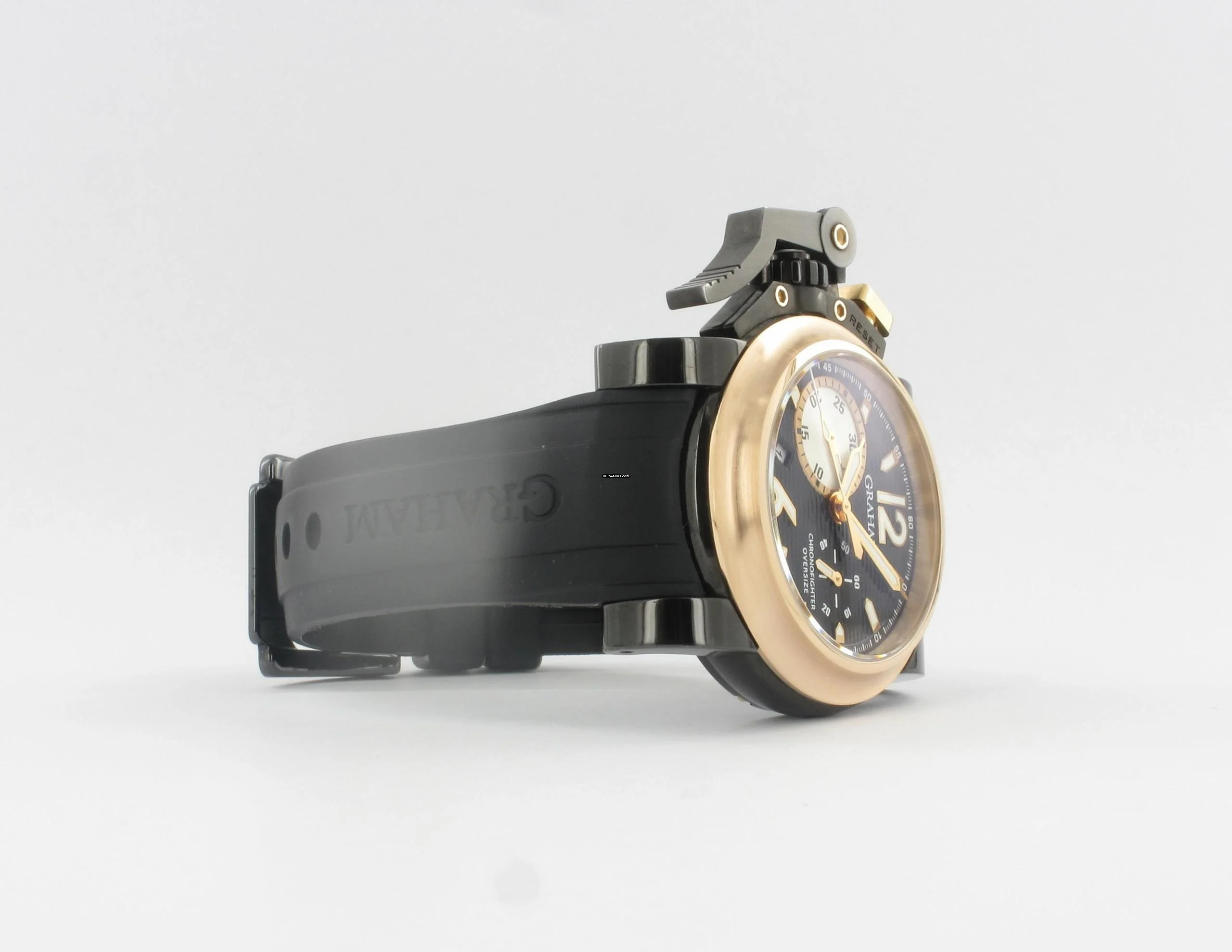 Thumbnail von Graham Chronofighter Oversize Steel Roségold