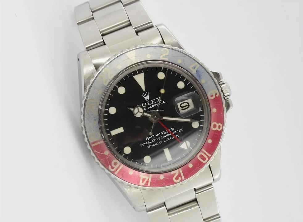  Rolex GMT-Master Long E Unpolished Redback Insert 