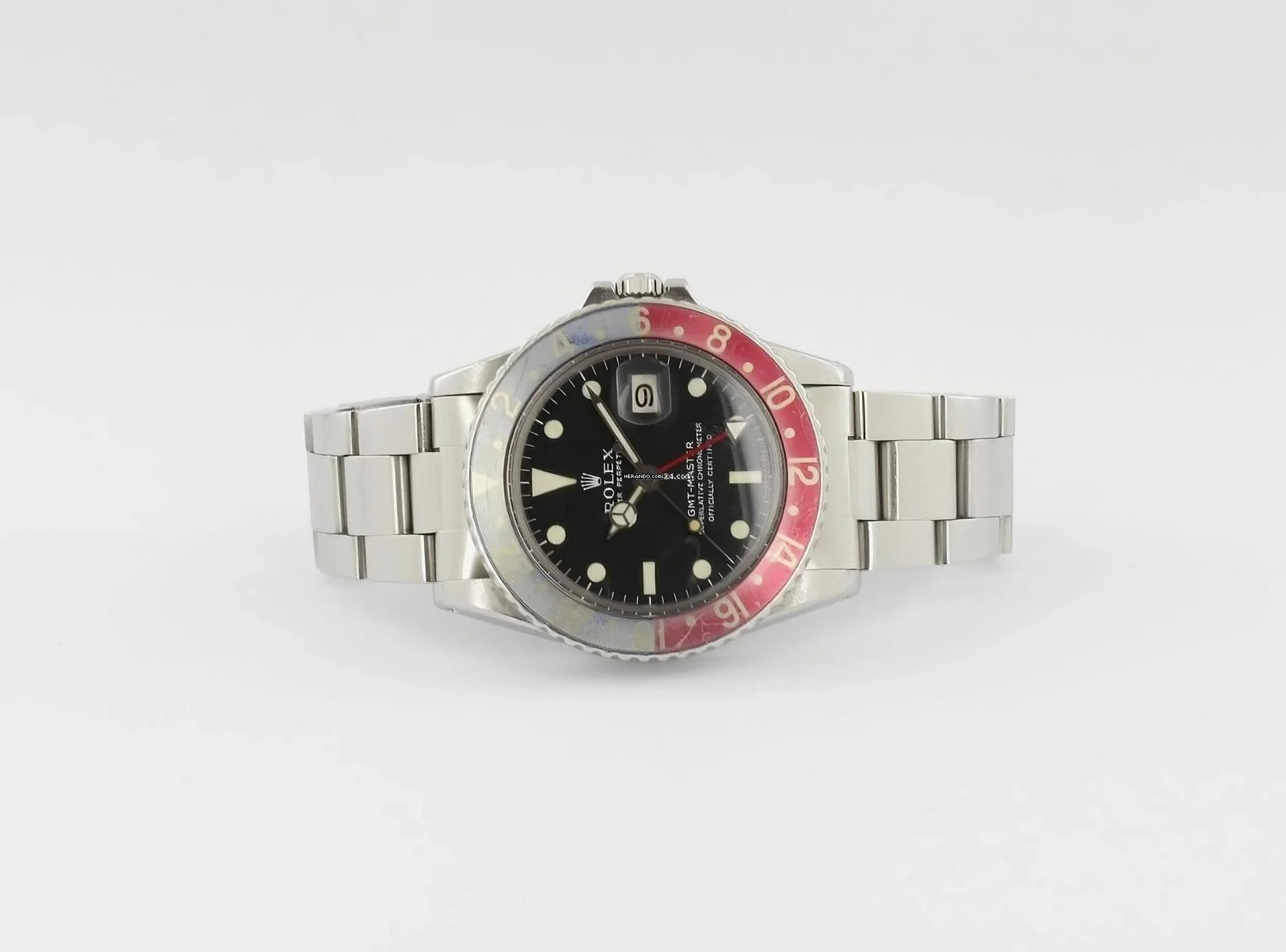 Thumbnail von Rolex GMT-Master Long E Unpolished Redback Insert