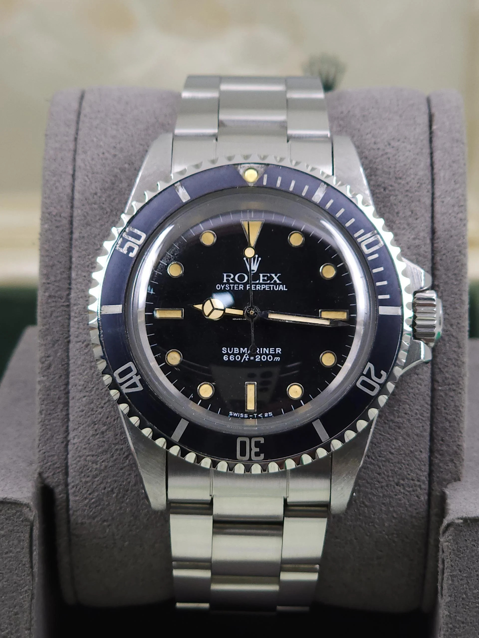 Rolex Submariner (No Date) Glossy Patina Dial