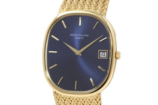 Patek Philippe Ellipse d'Or Jumbo 3605 from 1977 Serviced by Patek Philippe