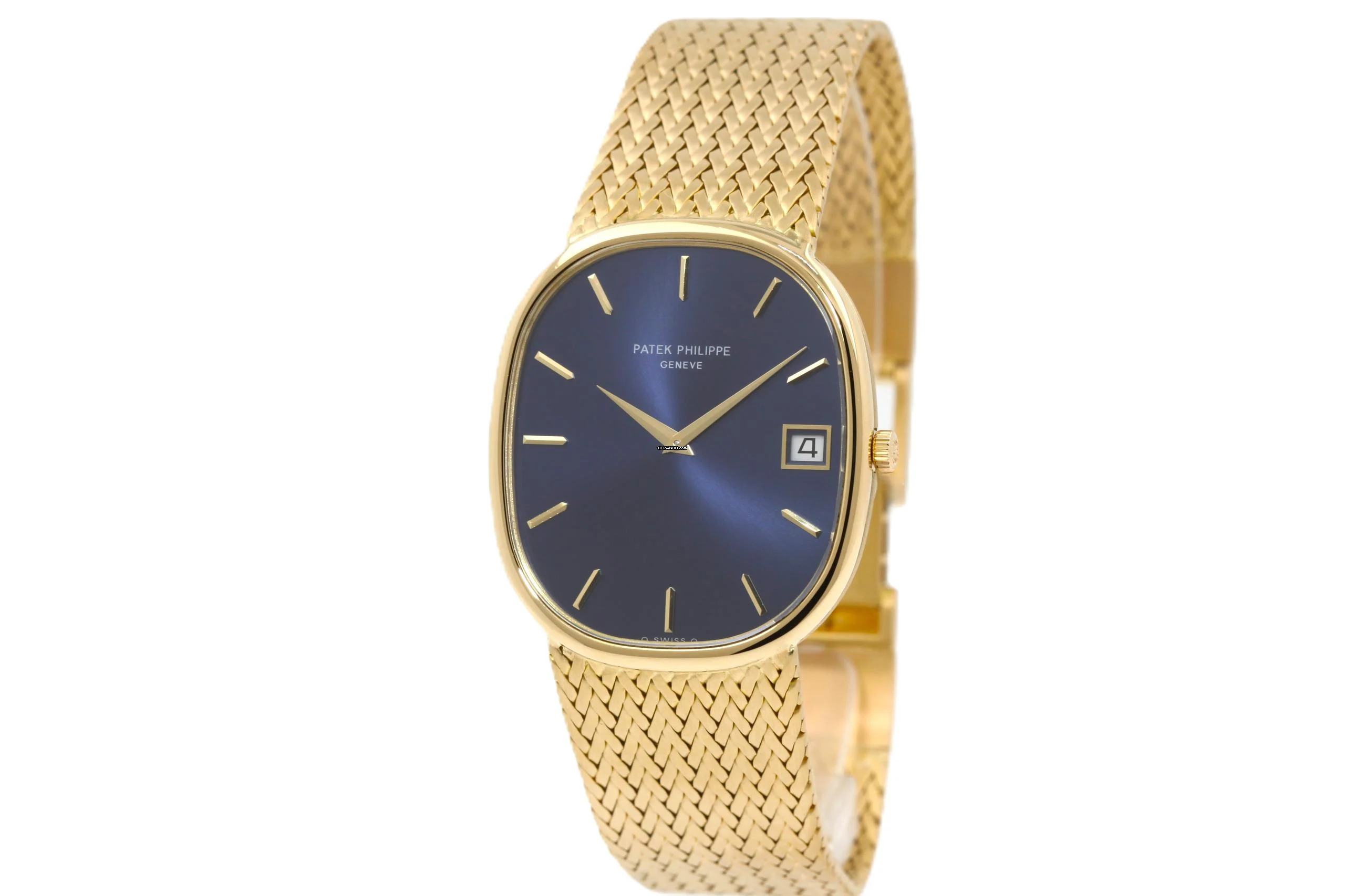 Thumbnail von Patek Philippe Ellipse d'Or Jumbo 3605 from 1977 Serviced by Patek Philippe