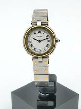 Thumbnail von Cartier Santos Ronde 27 mm steel gold