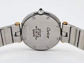 Thumbnail von Cartier Santos Ronde 27 mm steel gold