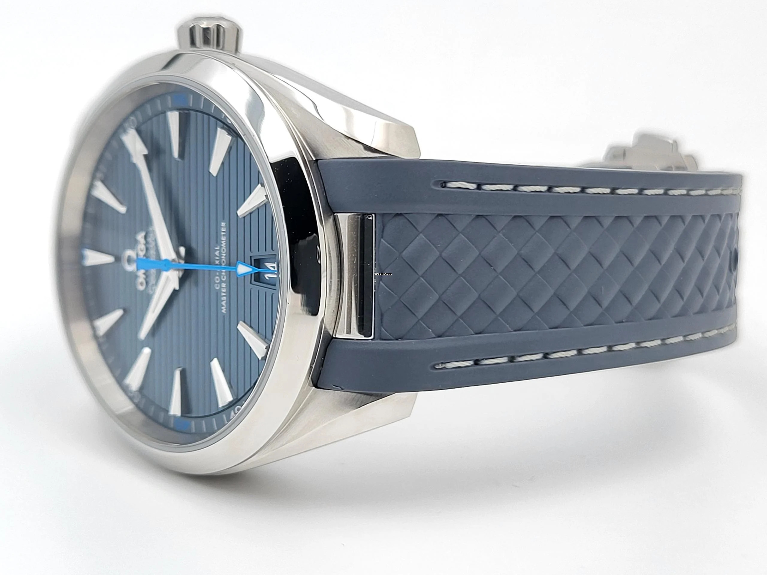 Thumbnail von Omega Seamaster Aqua Terra Blue dial Full Set 2021 Austria