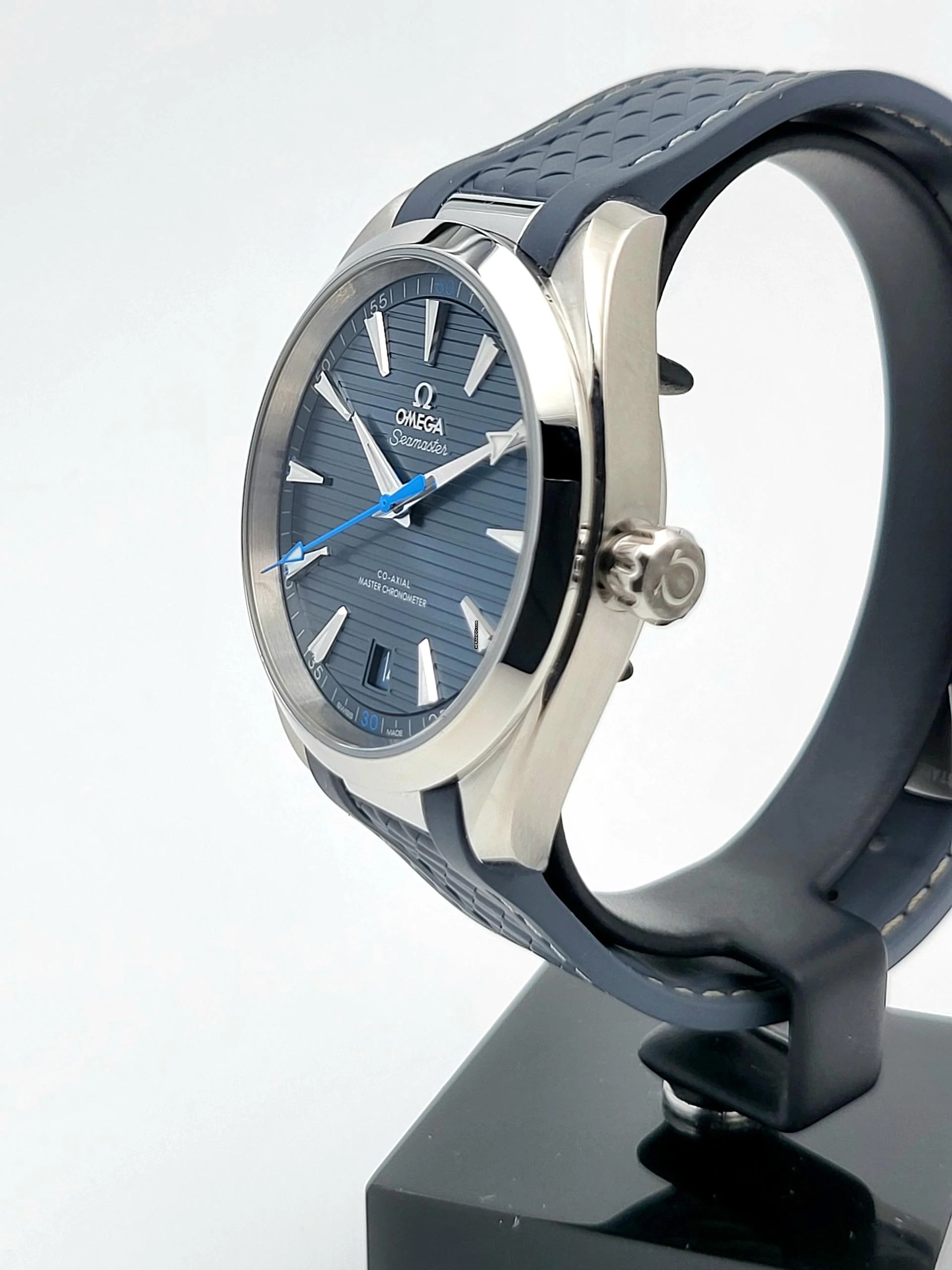 Thumbnail von Omega Seamaster Aqua Terra Blue dial Full Set 2021 Austria