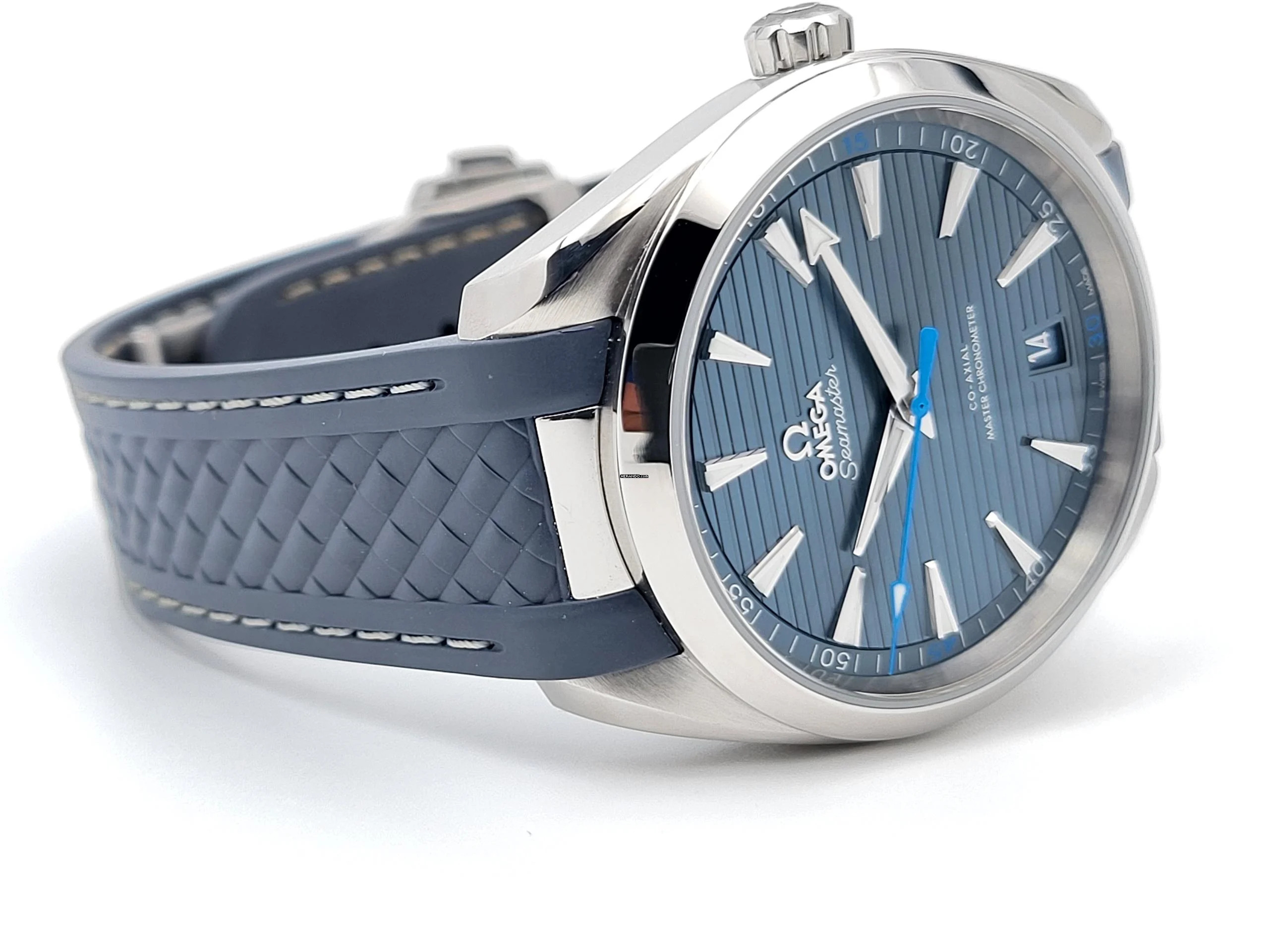 Thumbnail von Omega Seamaster Aqua Terra Blue dial Full Set 2021 Austria
