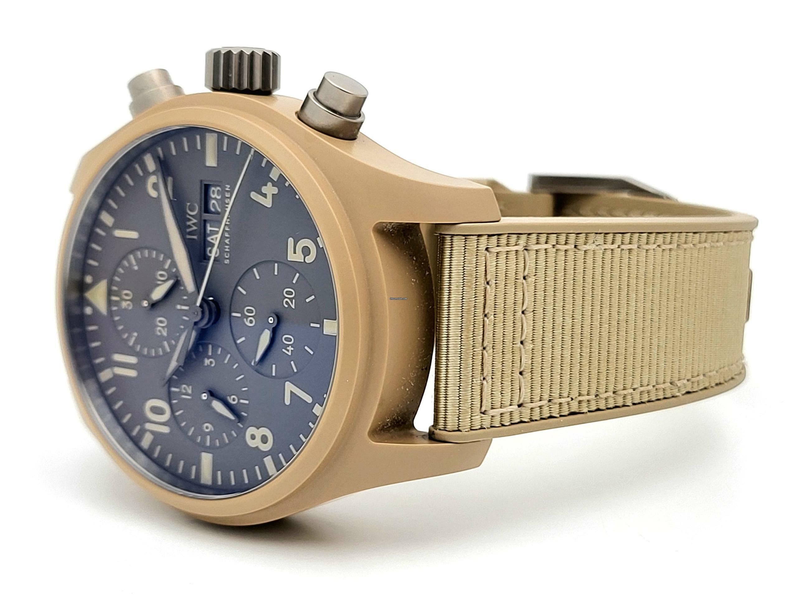 Thumbnail von IWC Fliegeruhr Chronograph Top Gun 41 Top Gun Mojave Desert Watch Chronograph Top Condition Full Set 2024