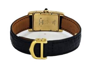 Thumbnail von Cartier Tank Américaine 18k Cartier Dresswatch!