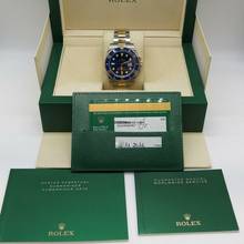 Thumbnail von Rolex Submariner Date Blau - Stahl / Gold - ref.116613LB - Jahr: 2016 - Fullset - LC100 Fullset