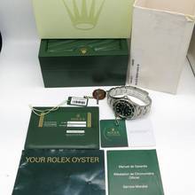 Thumbnail von Rolex - Submariner Date - ref.16610LV - Jahr: 2009 - V Serie Kermit Fullset