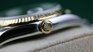 Thumbnail von Rolex Datejust 36 Steel Gold - Black Arabic - like New - Fullset - 09/2007