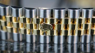 Thumbnail von Rolex Datejust 36 Steel Gold - Black Arabic - like New - Fullset - 09/2007