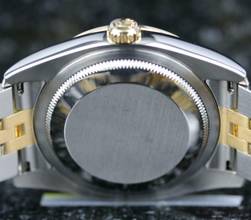 Thumbnail von Rolex Datejust 36 Steel Gold - Green Floral - like New - Fullset - 10/2010