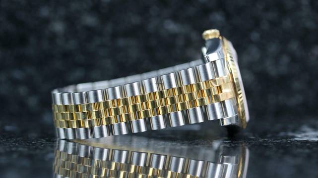  Rolex Datejust 36 Steel Gold - New Sticker - Fullset - 09/2006 