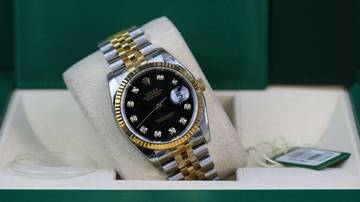 Thumbnail von Rolex Datejust 36 Steel Gold - New Sticker - Fullset - 09/2006