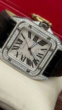 Thumbnail von Cartier Santos 100 Xl Diamond Setting