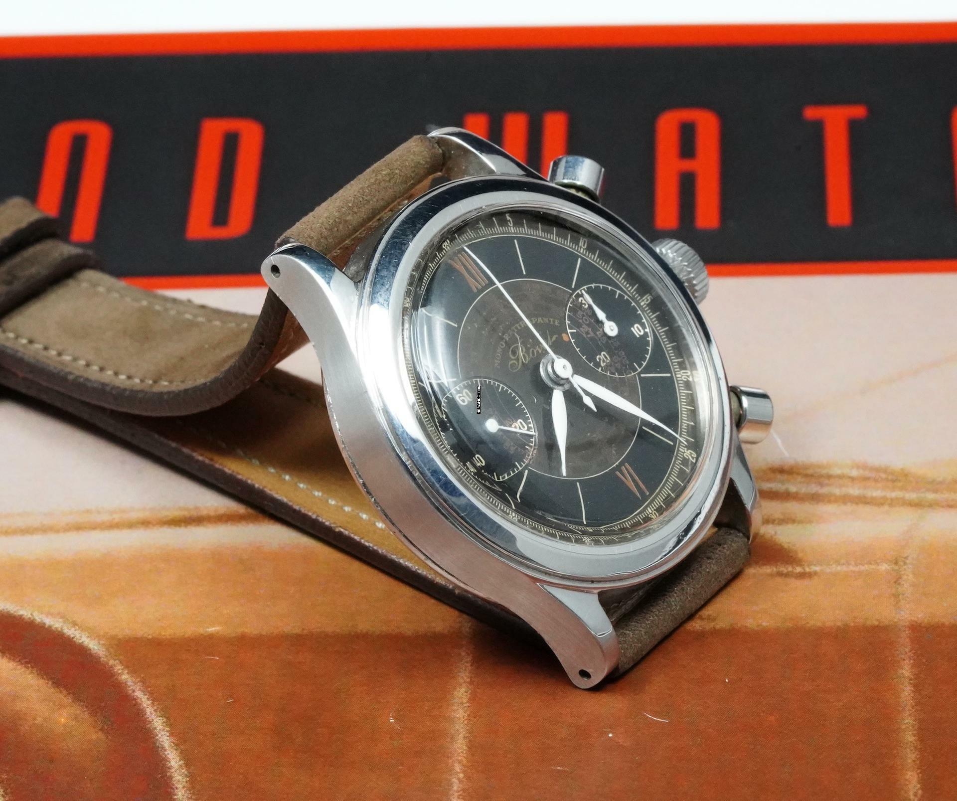 Thumbnail von Bovet THE NICEST 1940 MONO-RATTRAPANTE CHRONO YOU'LL EVER FIND RARE VINTAGE