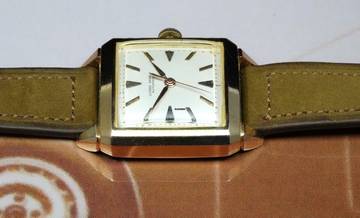 Thumbnail von Ulysse Nardin STYLISH 1950'S TANK CIOCCOLATONE IN 18K PINK GOLD RARE VINTAGE UNPOLISHED