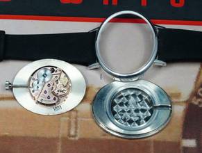 Thumbnail von Omega Classic RARE NOS ELLIPSE WITH BLUE FLORAL DIAL FROM THE 70'S RARE VINTAGE