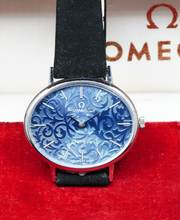 Thumbnail von Omega Classic RARE NOS ELLIPSE WITH BLUE FLORAL DIAL FROM THE 70'S RARE VINTAGE