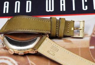 Thumbnail von Movado RARE OVERSIZE M95 IN PINK GOLD CHRONOGRAPH WITH SAUDI KING DIAL