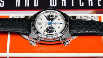 Thumbnail von Heuer AUTAVIA JO SIFFERT 1163T MK5 FROM RARE VINTAGE