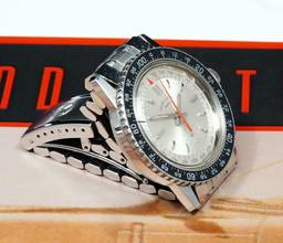 Thumbnail von Favre-Leuba MINT FIRST SERIES 53213 BIVOUAC ALTIMETER BAROMETER VINTAGE RARE