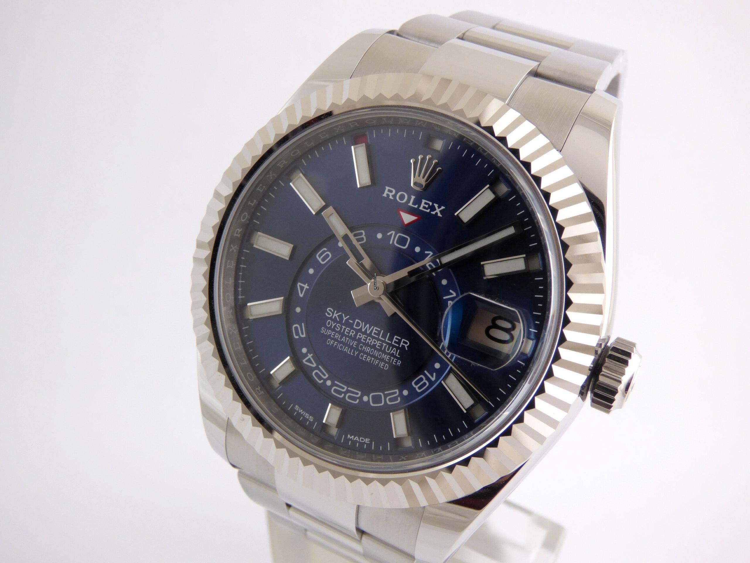  Rolex Sky-Dweller Blue Dial 