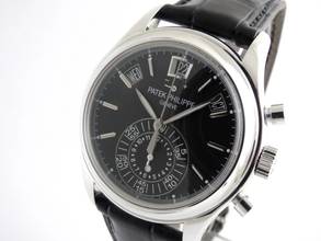 Thumbnail von Patek Philippe Annual Calendar Chronograph Platin black Dial