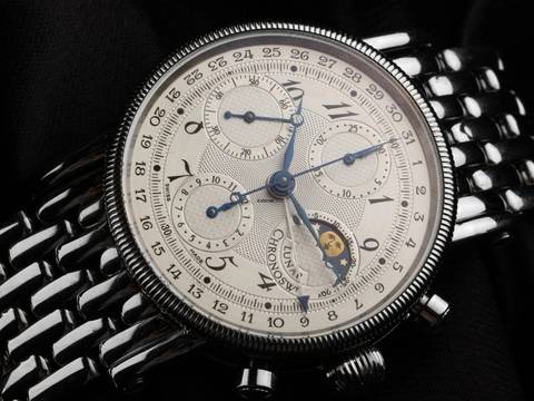  Chronoswiss Lunar Ref.CH7523 2010 original Box wie Neu Vintage 